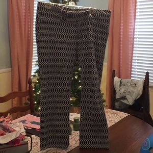 Navy lily pulitzer crop pants Sz 12